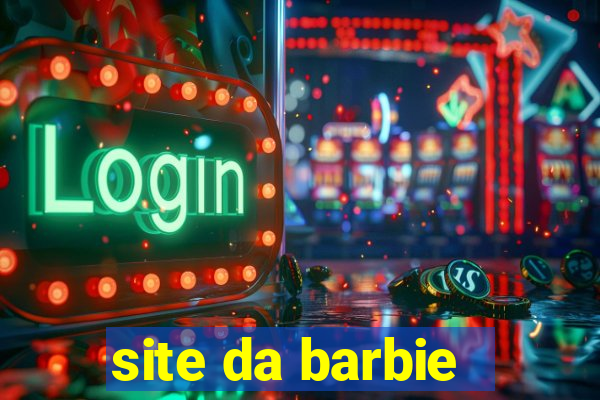 site da barbie - jogos